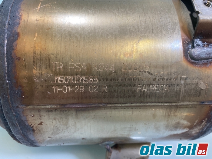Partikkelfilter til Peugeot Partner 2008-2015 (Type II, Fase 1)  (1706 AJ|)