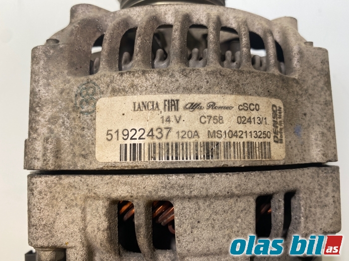 Dynamo til Fiat 500L (MPV) 2013-2015 (51922437|)