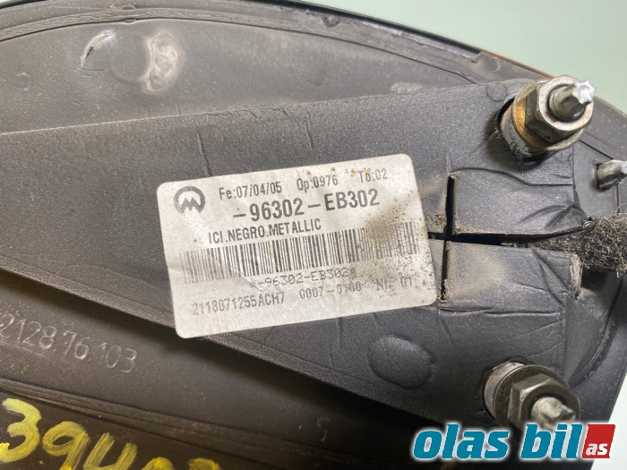 Speil venstre til Nissan Pathfinder 2005-2010 (Fase 1) (R51) (R51) (96302EB330||96302-EB302)