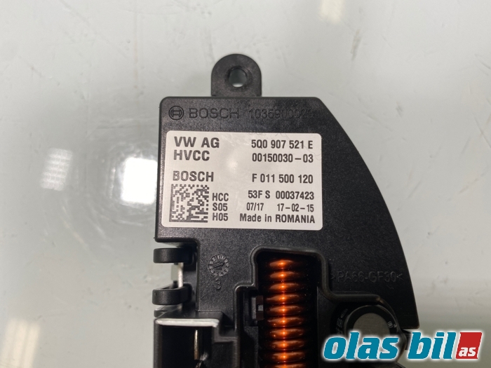 Varmeapparat motstand til VW E-Up 2013-2019 (5Q0 907 521 E|)