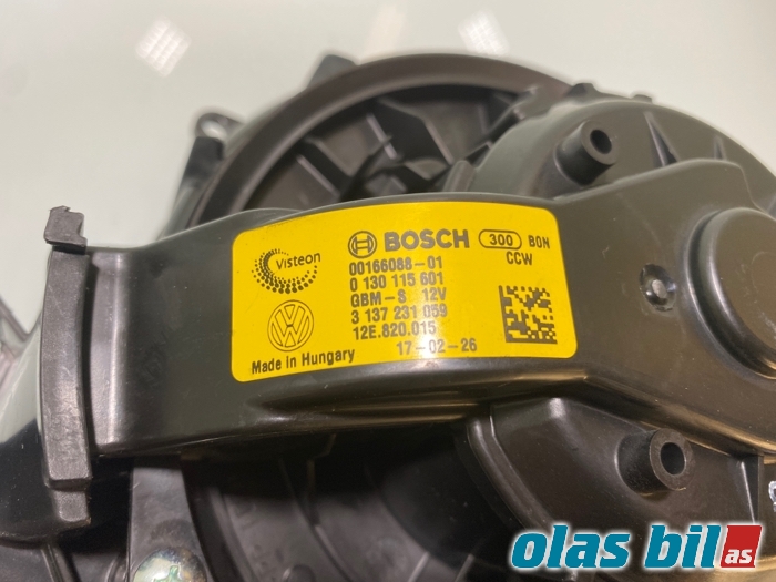 Varmeapparat motor til VW E-Up 2013-2019 (12E 820 015|)