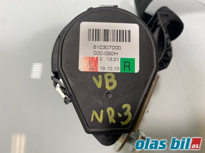 Sikkerhetsbelte bak venstre til Audi A4 2007-2014 (Type IV) (B8) (B8) (8K0 857 805 R V04||8K0 857 805 P)