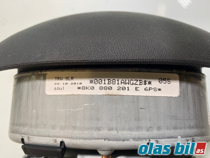 Airbag rattpute til Audi A4 2007-2014 (Type IV) (B8) (B8) (8K0 880 201 AL 6PS||8K0 880 201 E)
