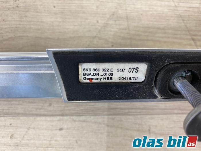 Takrails til Audi A4 2007-2014 (Type IV) (B8) (B8) (8K9 860 021 E  3Q7|)