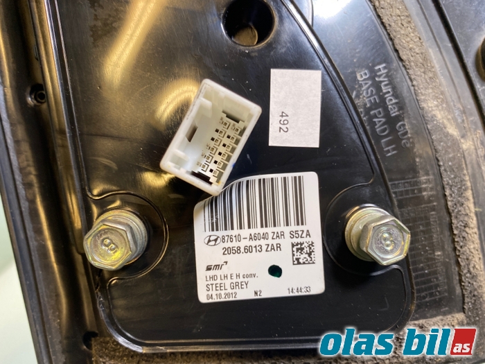 Speil venstre til Hyundai i30 2012-2017 (Type II) (87610A 6040||87610-A6040)