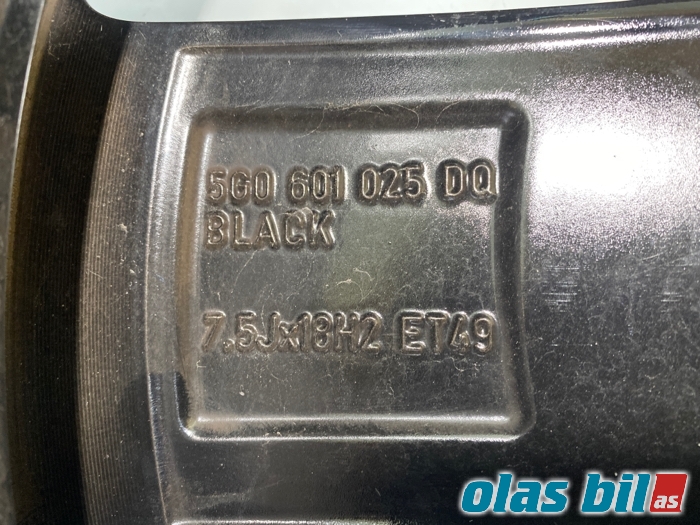 Felg aluminium til VW Golf VII 2017-2020 (Fase 2)  (VOLKSWAGEN|5G0 601 025 DQ|)
