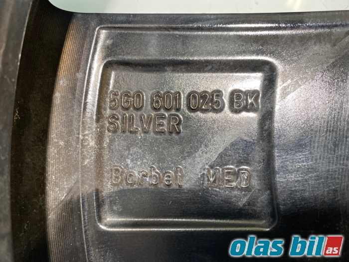 Felg aluminium til VW Golf VII 2017-2020 (Fase 2) (VOLKSWAGEN|5G0 601 025 DQ|)