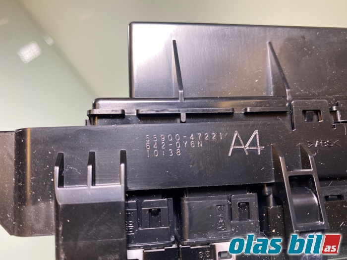 Varmeapparat betjening til Toyota Prius 2016-2023 (Type IV) (combi) (combi) (TOYOTA|5590047221||55900-47221)