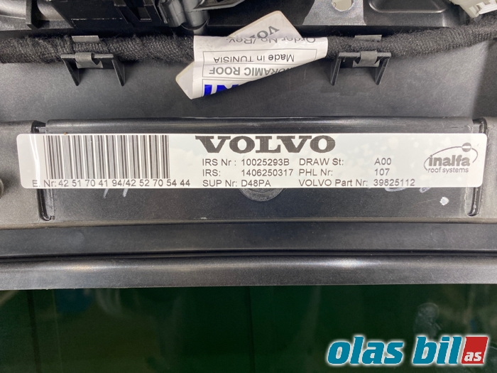 Takluke til Volvo XC60 2014-2017 (Type I, Fase 2) (31402033;31402034|)