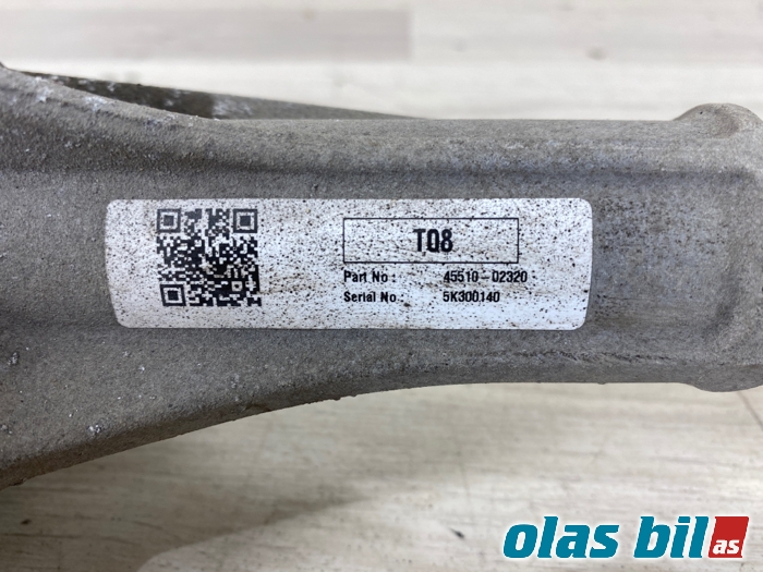 Tannstang til Toyota Auris 2015-2019 (Type II, Fase 2) (TOYOTA|4551002320||45510-02320)