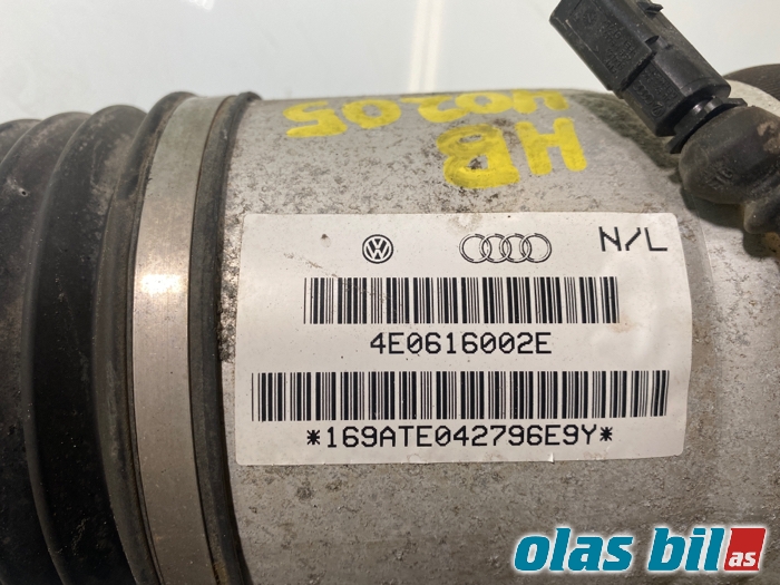 Fjærbein høyre bak til Audi A8 2003-2010 (Type II)  (4E0 616 002 R||4E0 616 002 E)