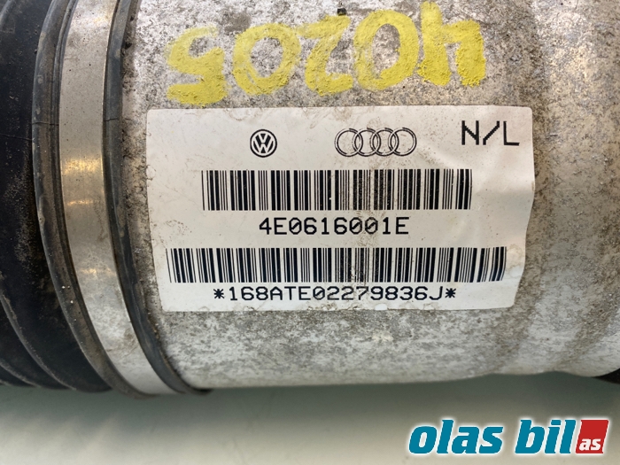 Fjærbein venstre bak til Audi A8 2003-2010 (Type II)  (4E0 616 001 R||4E0 616 001 E)