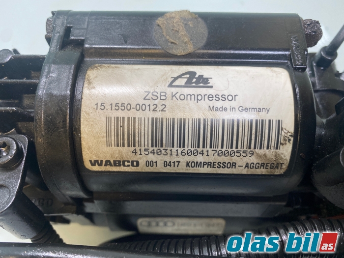 Kompressor nivå/luft til Audi A8 2003-2010 (Type II)  (4E0 616 007 D||4E0 616 005 F)