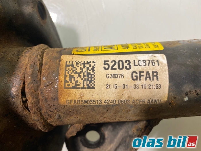 Fjærbein høyre foran til Opel Mokka 2012-2016 (Type I, Fase 1) (95320365|)