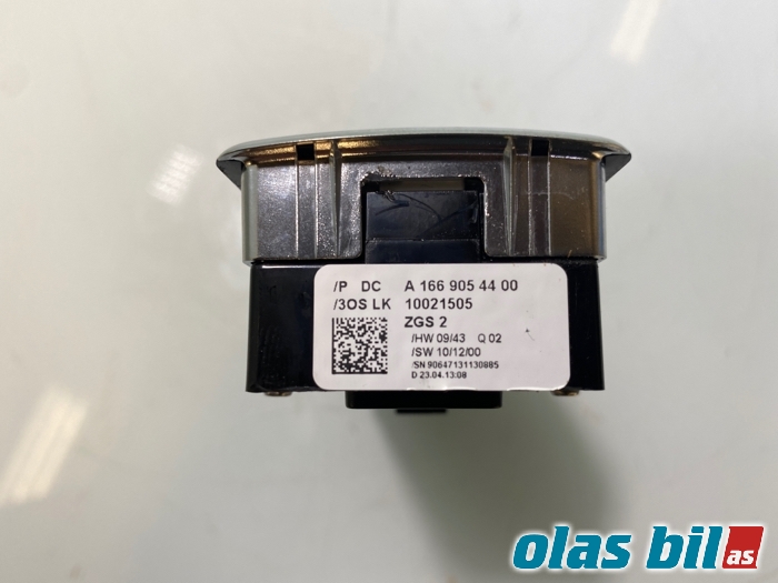 Bryter ruteheis til Mercedes CLA 2013-2019 (C117) (C117) (A 166 905 44 00|)