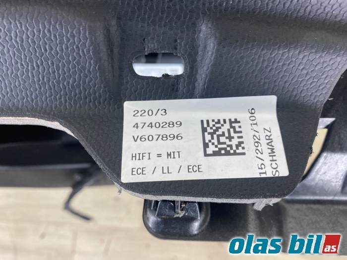 Airbag passasjer til BMW i3 2013-2022  (51 45 9 282 677|)