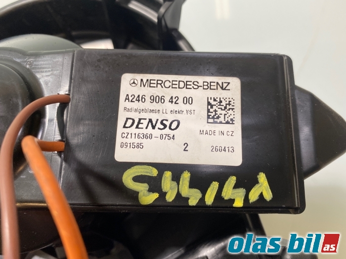 Varmeapparat motor til Mercedes CLA 2013-2019 (C117) (C117) (A 246 906 42 00|)