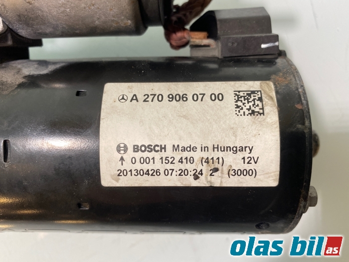 Starter til Mercedes CLA 2013-2019 (C117) (C117) (A 645 906 08 00||A 270 906 07 00)