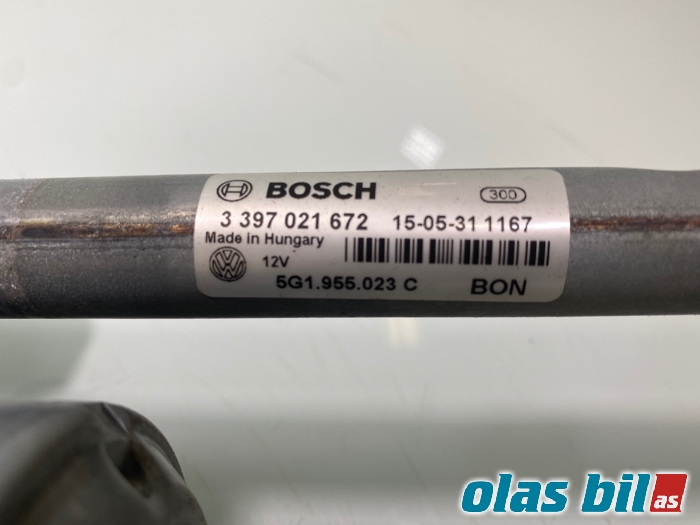 Viskermotor frontrute til VW Golf VII 2012-2017 (Fase 1)  (5G1 955 023 D||5G1 955 119 A)