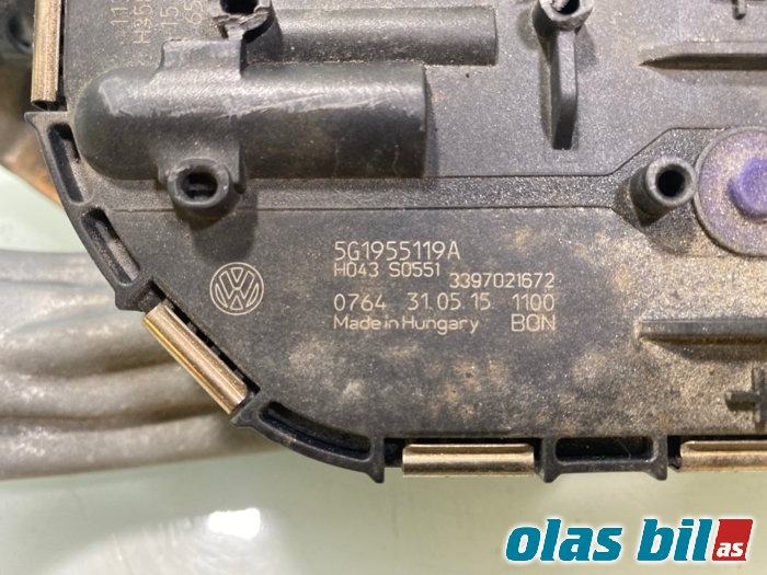 Viskermotor frontrute til VW Golf VII 2012-2017 (Fase 1)  (5G1 955 023 D||5G1 955 119 A)