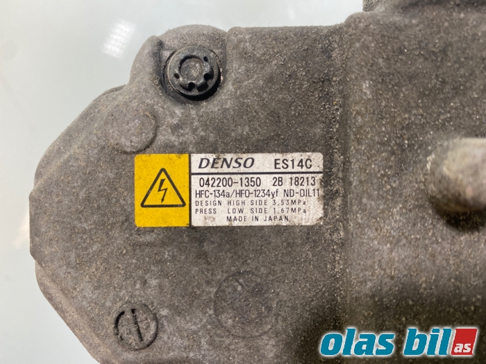 Aircondition kompressor til Toyota Yaris 2014-2020 (Type III, Fase 2)  (TOYOTA|8837015010||042200-1350)