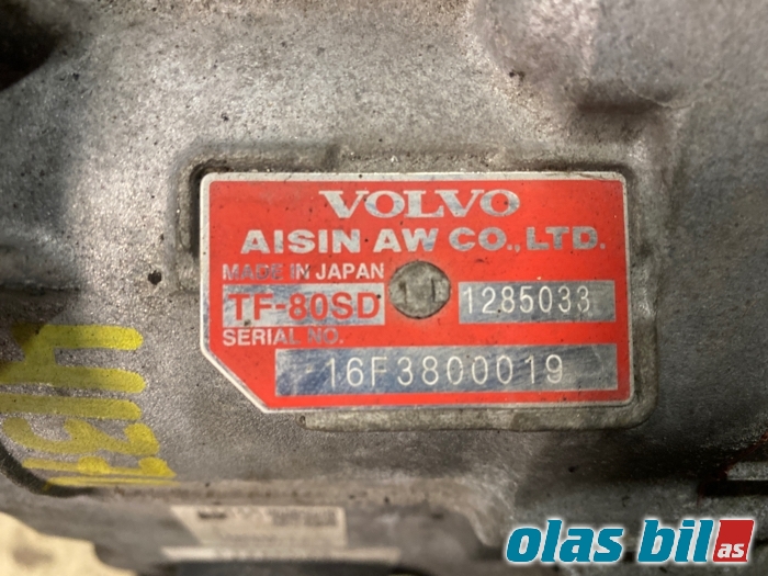 Girkasse automat til Volvo V60/V60 CC 2013-2018 (Type I, Fase 2) (36050600|)