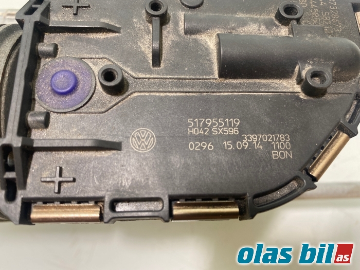 Viskermotor frontrute til VW Golf Sportsvan 2014-2018  (517 955 023 C|)