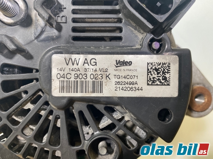 Dynamo til VW Golf Sportsvan 2014-2018  (04E 903 015 T||04C 903 023 K)