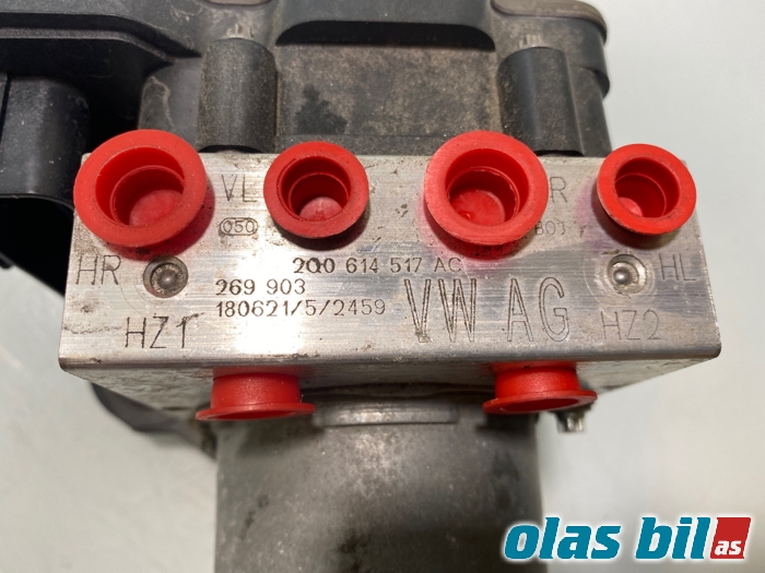 ABS sentral til VW Polo 2017-2021 (Type VI, Fase 1) (2Q0 614 517 AC|)