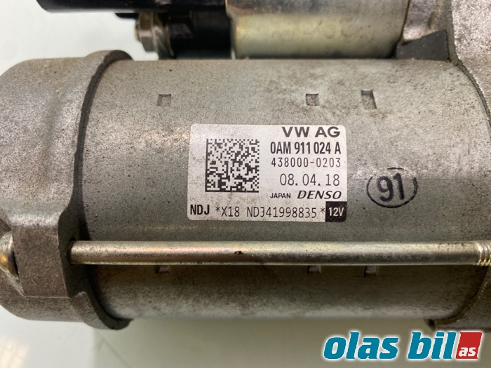 Starter til VW Polo 2017-2021 (Type VI, Fase 1) (0AM 911 024 AX||0AM 911 024 A)