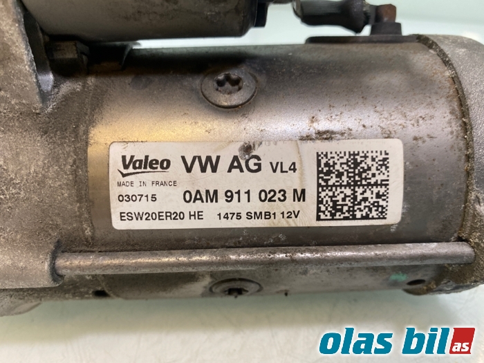 Starter diesel til Škoda Octavia 2013-2016 (Type III, Fase 1) (0AM 911 023 M|)