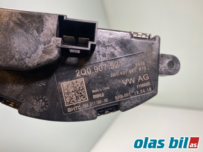 Varmeapparat motstand til VW Polo 2017-2021 (Type VI, Fase 1) (2Q0 907 521|)