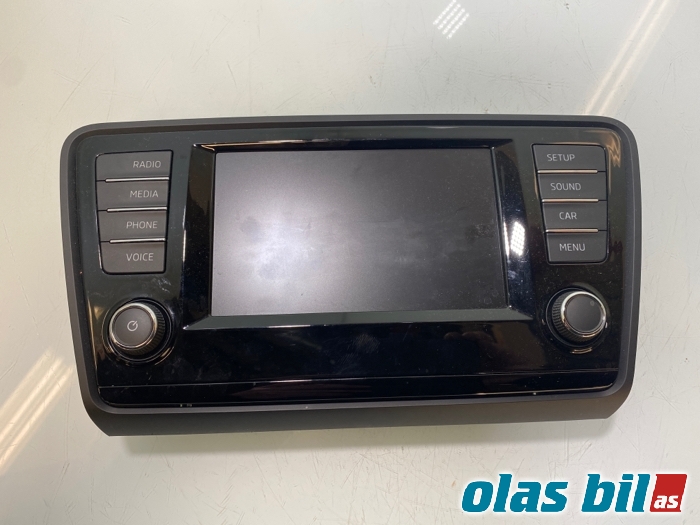 Bilstereo navigasjon til Škoda Octavia 2013-2016 (Type III, Fase 1) (5E0 919 605 H|)