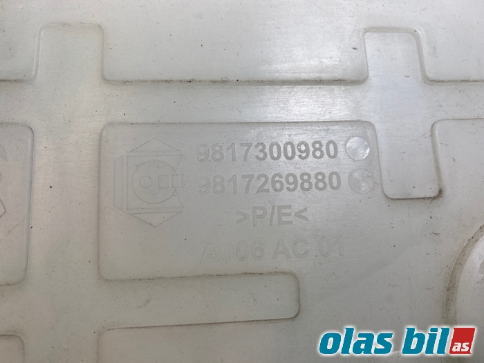 Spylertank til Opel Combo E 2019-->>  (98 173 009 80|)