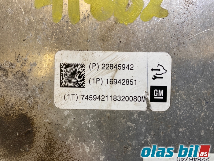 ABS sentral til Opel Ampera 2012-2014 (Type I) (23283683||22845942)