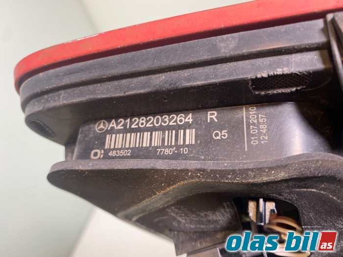Baklykt høyre indre til Mercedes E-Klasse 2009-2013 (Fase 1) (W212) (W212) (A 212 906 02 58||A 212 820 32 64)