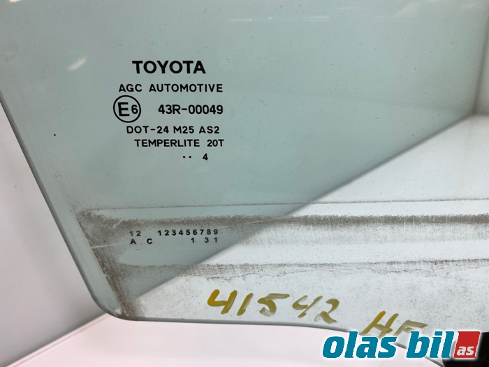 Siderute høyre foran til Toyota Auris 2013-2015 (Type II, Fase 1) (6810102360|)
