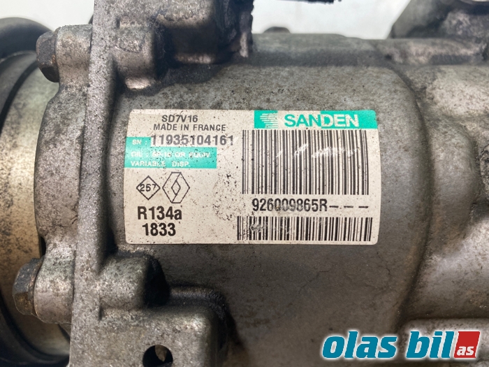 Aircondition kompressor til Nissan Qashqai 2010-2014 (Type I, Fase 2) (2763000Q3J||926009865R)