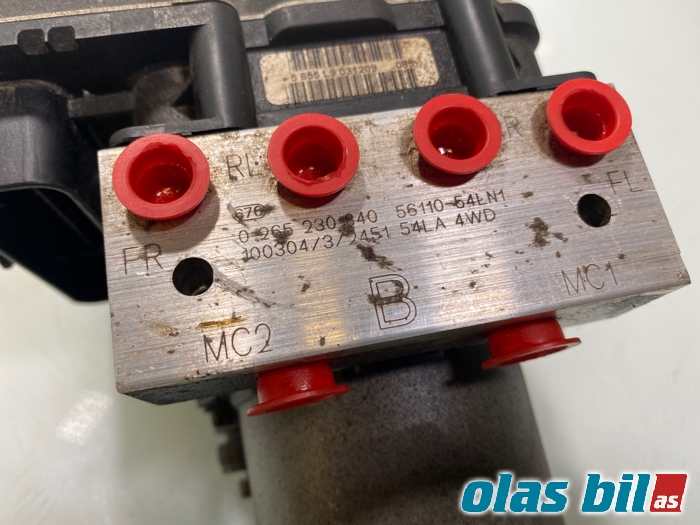 ABS sentral til Suzuki SX4 2009-2013 (Type I, Fase 2) (56100-54LR2||56110-54LN1)