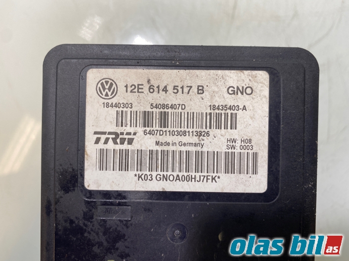 ABS sentral til VW E-Up 2013-2019 (12E 614 517 B|)