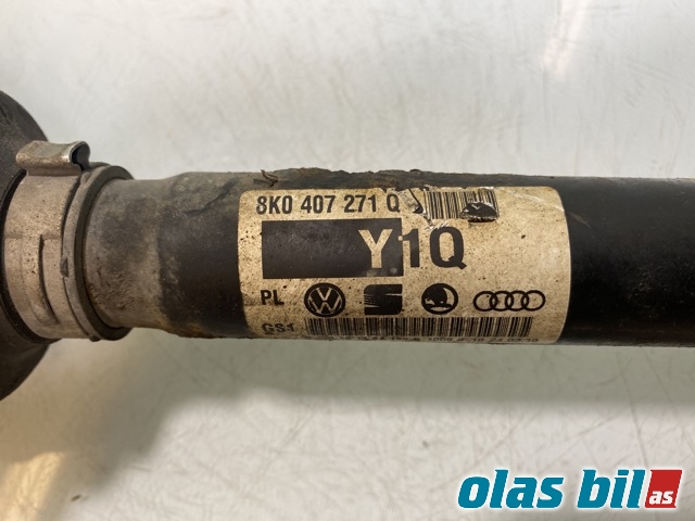 Drivaksel høyre foran til Audi A4 2007-2014 (Type IV) (B8) (B8) (AUDI|8K0 407 271 Q|8K0 407 271 AJ)