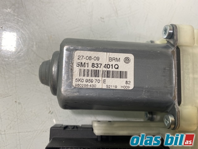 Ruteheis venstre foran til VW Golf, Plus/Cross 2009-2013 (Fase 2) (VOLKSWAGEN|5K0 959 701 G||5M1 837 401 Q)