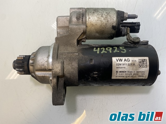 Starter diesel til VW Crafter 2016-->> (Type II) (VOLKSWAGEN||02M 911 021 AX|02M 911 021 A)