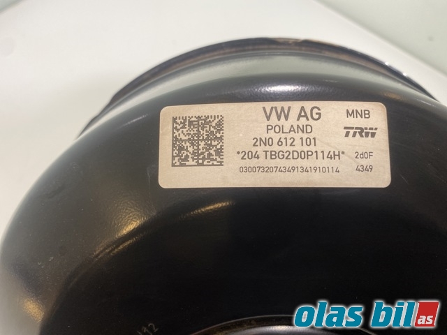 Bremsekraft-forsterker til VW Crafter 2016-->> (Type II) (VOLKSWAGEN|2N0 612 105||2N0 612 101)