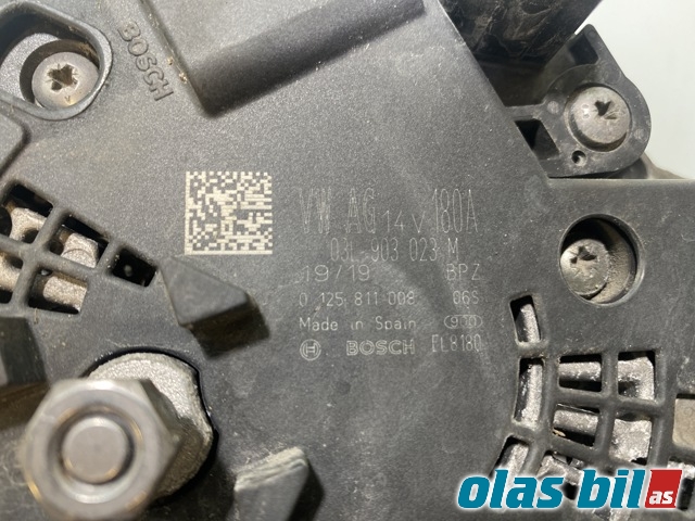 Dynamo til VW Crafter 2016-->> (Type II) (VOLKSWAGEN|03L 903 023 M|03L 903 023 MX)