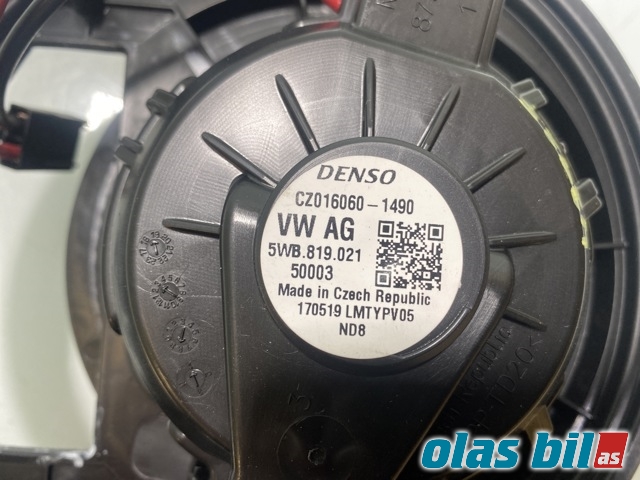 Varmeapparat motor til VW Crafter 2016-->> (Type II) (VOLKSWAGEN|5WB 819 021|)