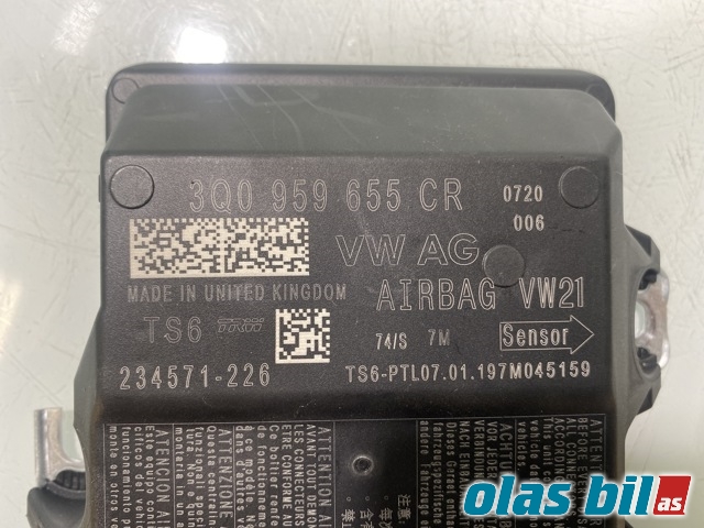 Airbag elektronikk til VW Crafter 2016-->> (Type II)  (VOLKSWAGEN|3Q0 959 655 CR|)