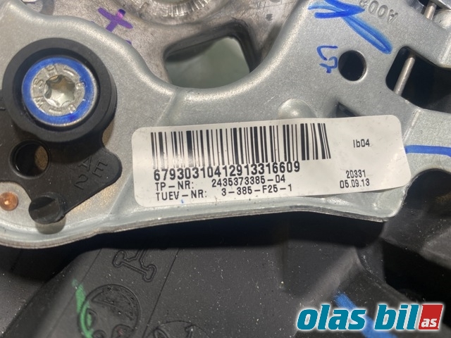 Ratt til BMW X3 2010-2017 (F25) (F25) (BMW|32 30 6 879 173|)