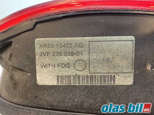 Baklykt venstre til Jaguar S-Type 1999-2008 (XR835492|)