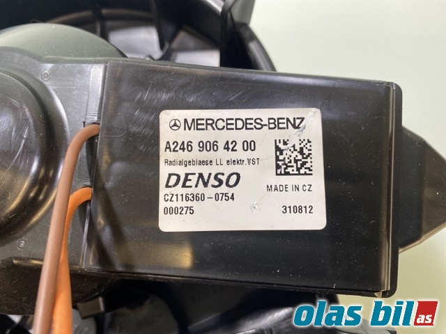 Varmeapparat motor til Mercedes A-Klasse 2012-2018 (W176) (W176) (MERCEDES|A 246 906 42 00|)